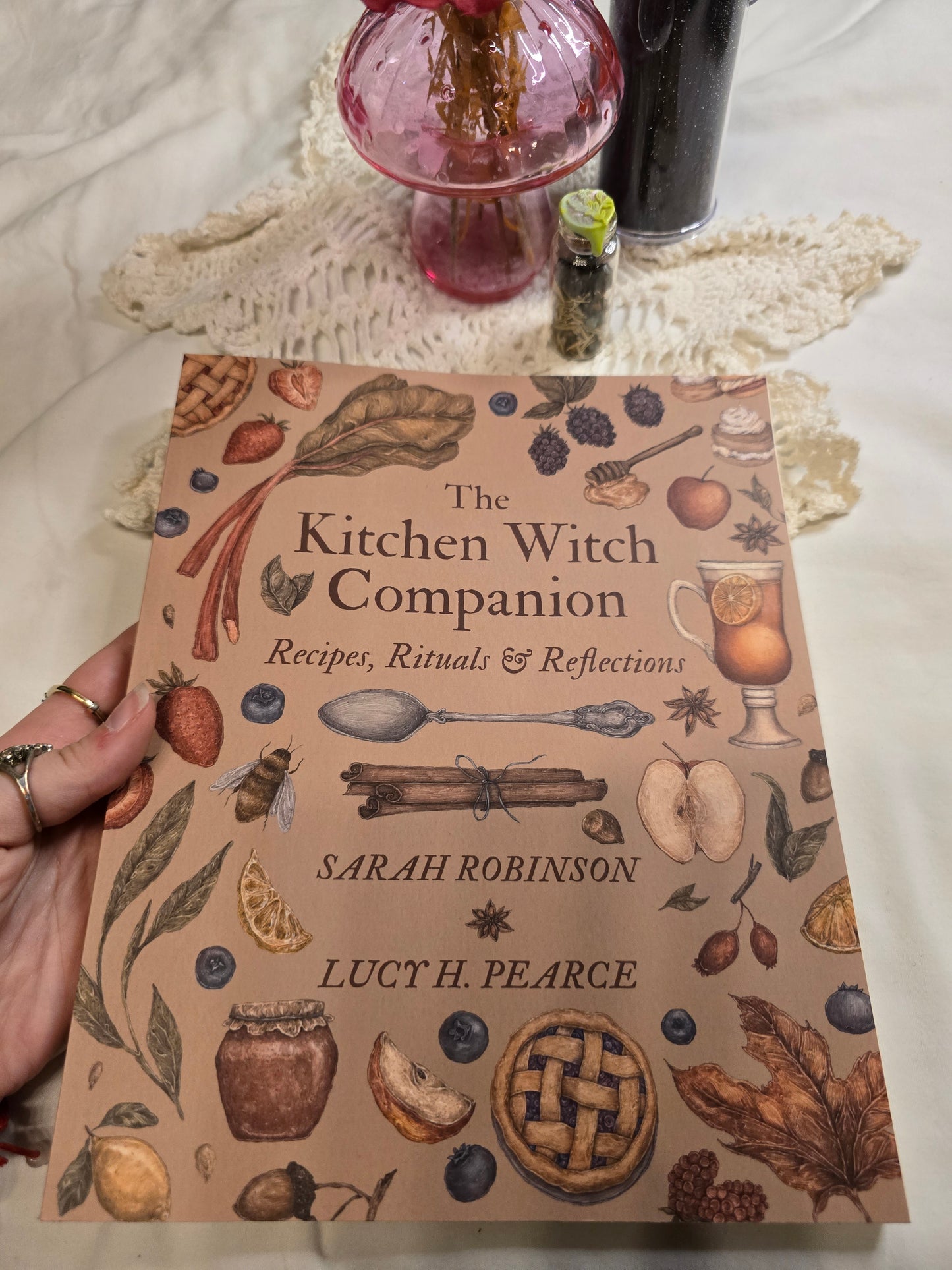 Pre-Order The Kitchen Witch Companion Recipes, Rituals and Reflections by Sarah Robincon and Lucy H. Pearce
