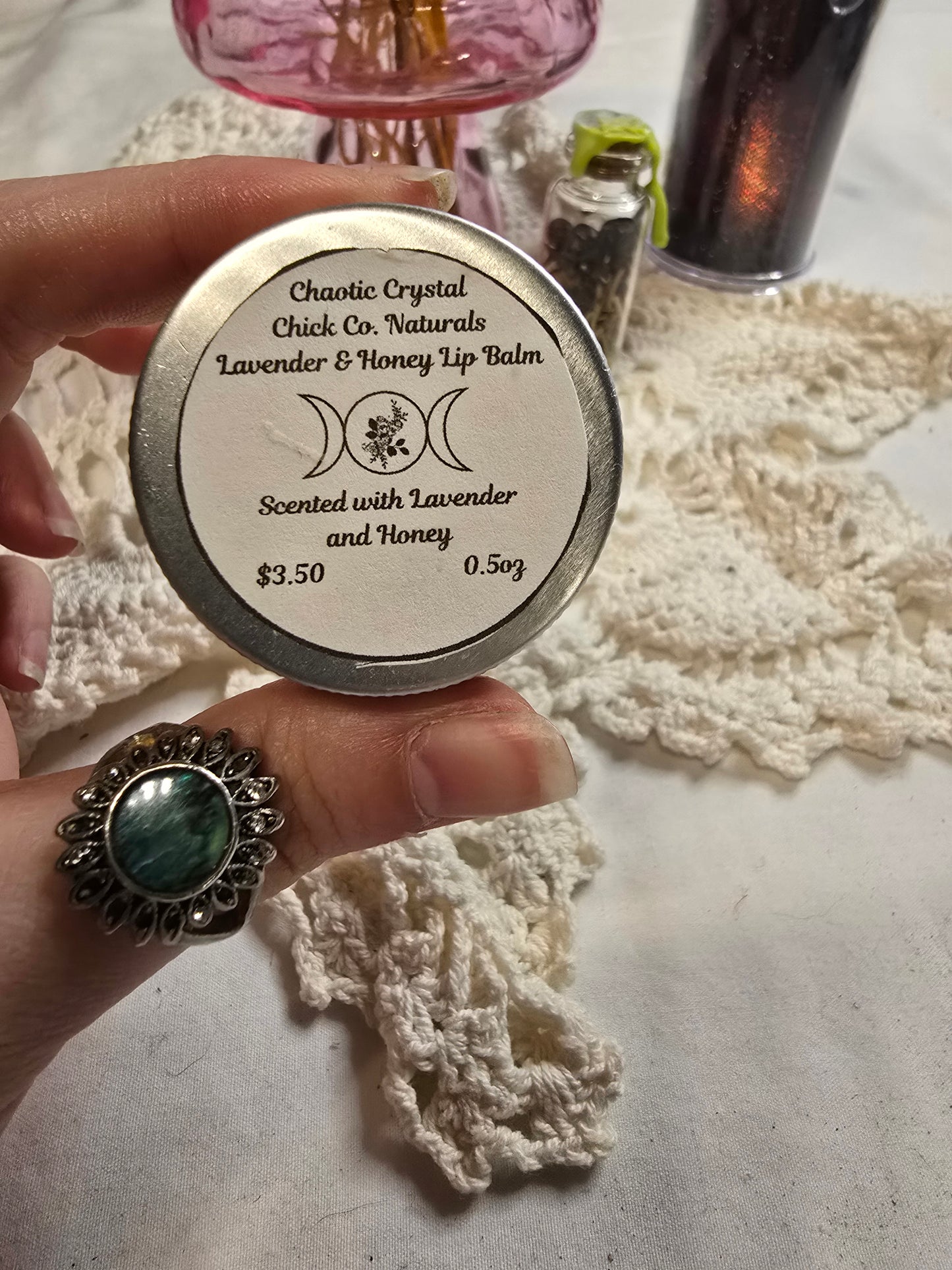 Lavender and Honey Lip Balm