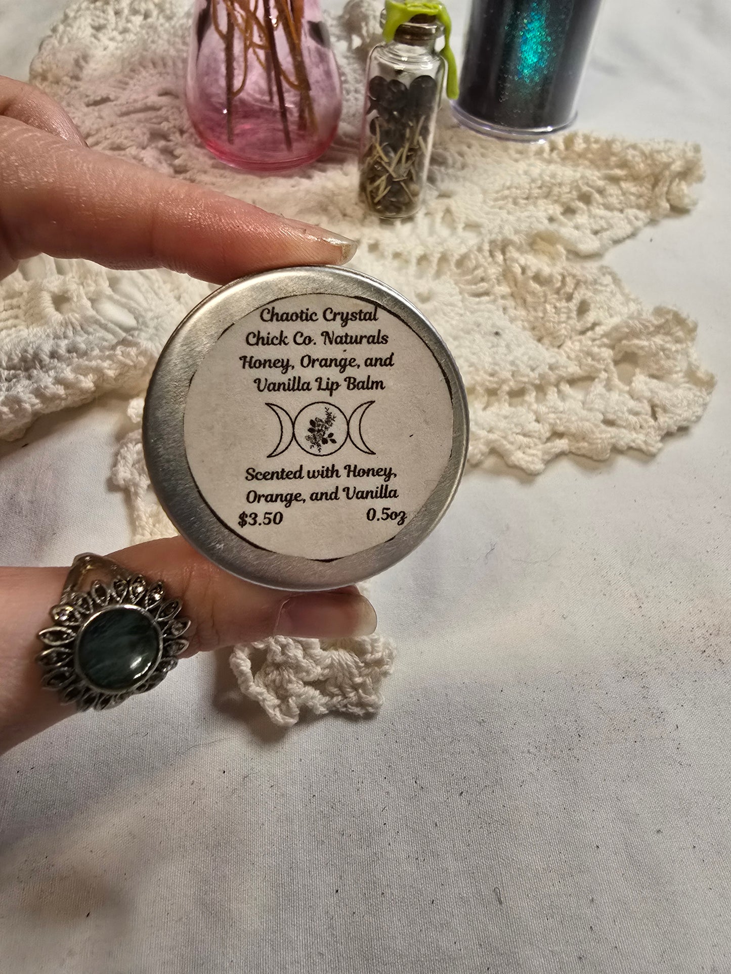 Honey, Orange Vanilla Lip Balm