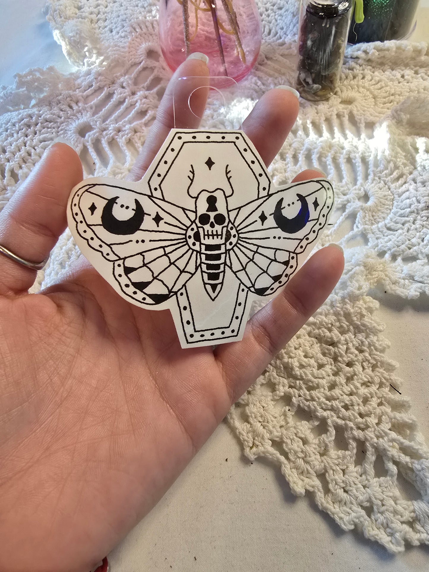 Death Moth Sticker