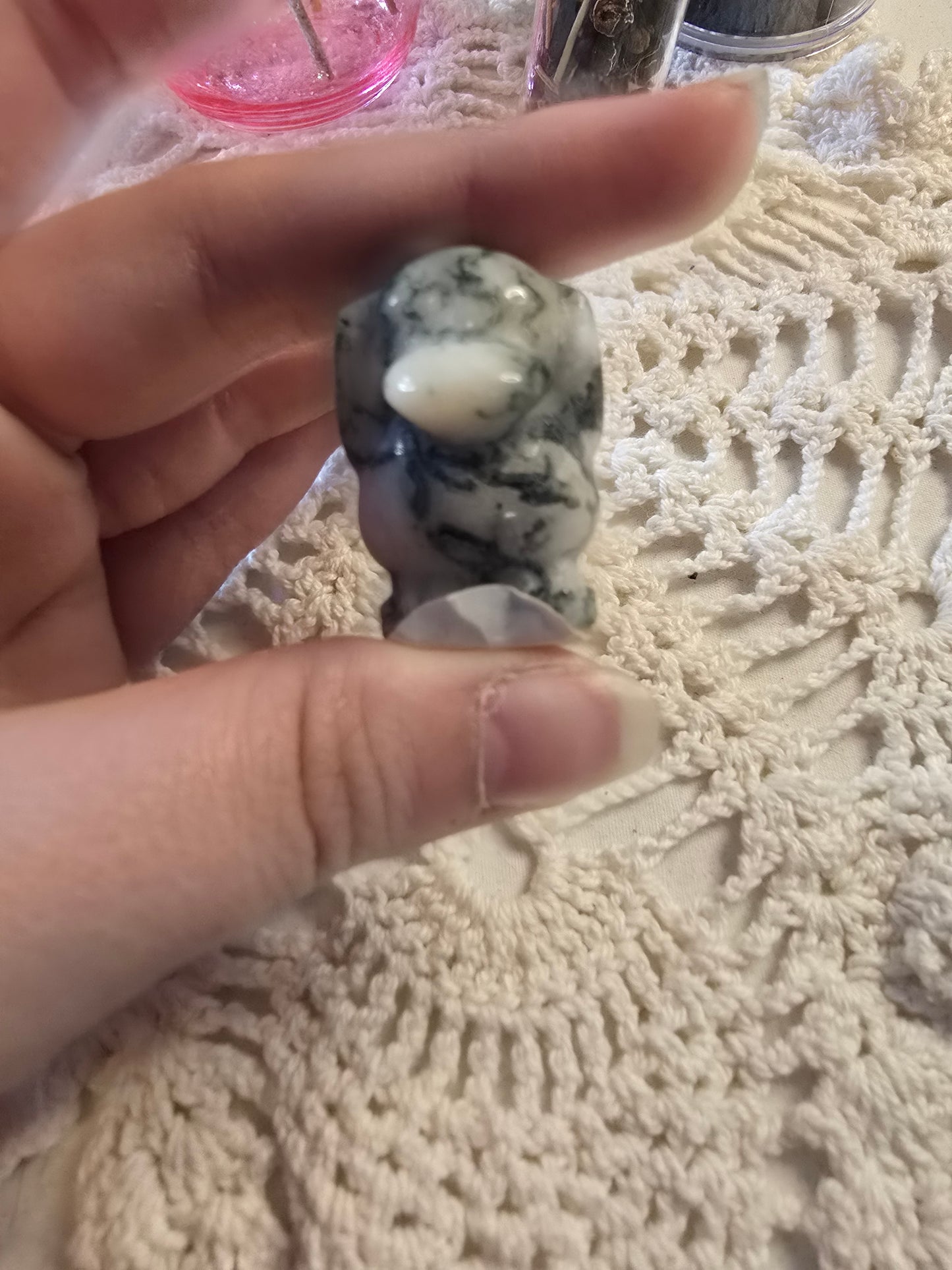 Moss Agate Psyduck