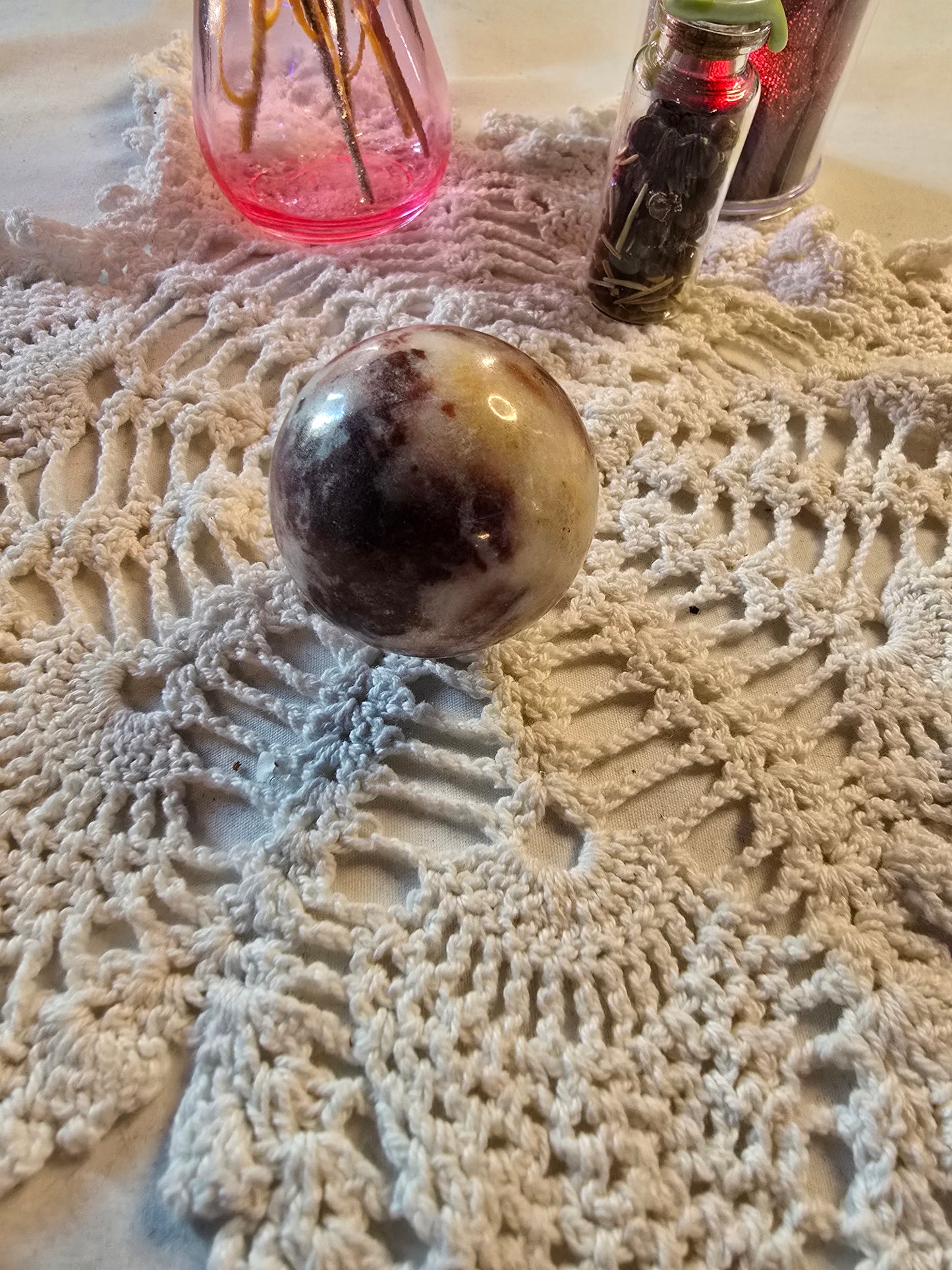 Red Jasper Sphere
