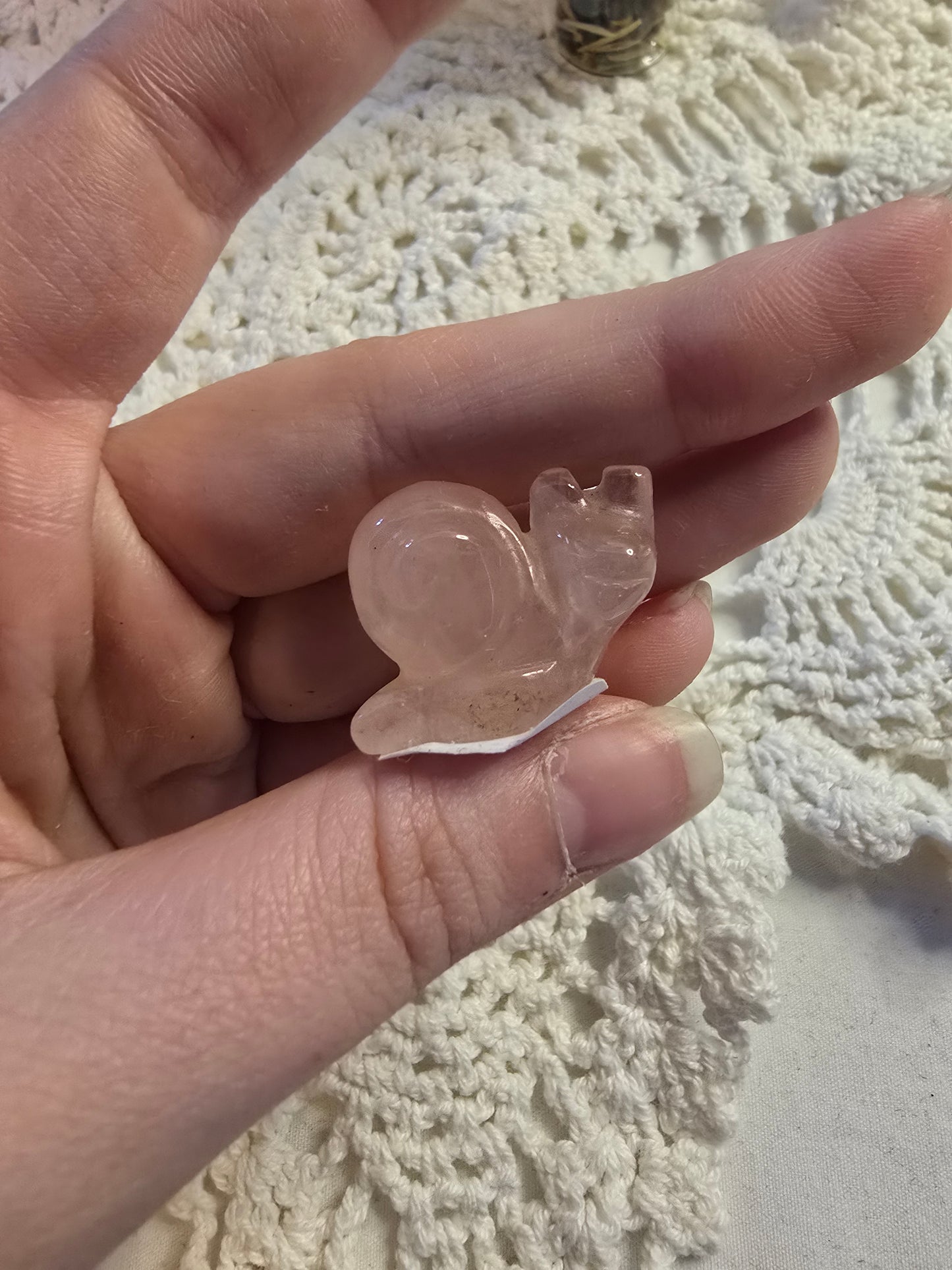 Rose Quartz Snail