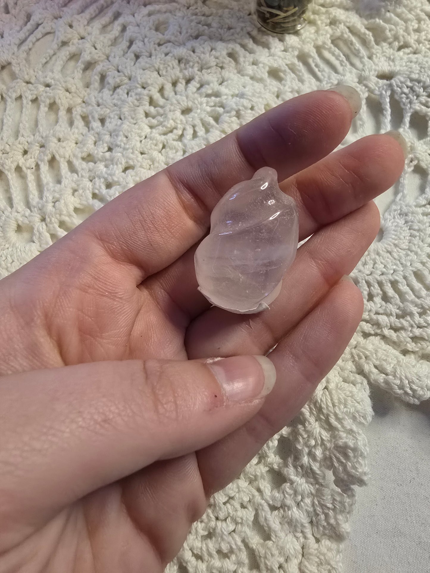 Rose Quartz Mini Flame