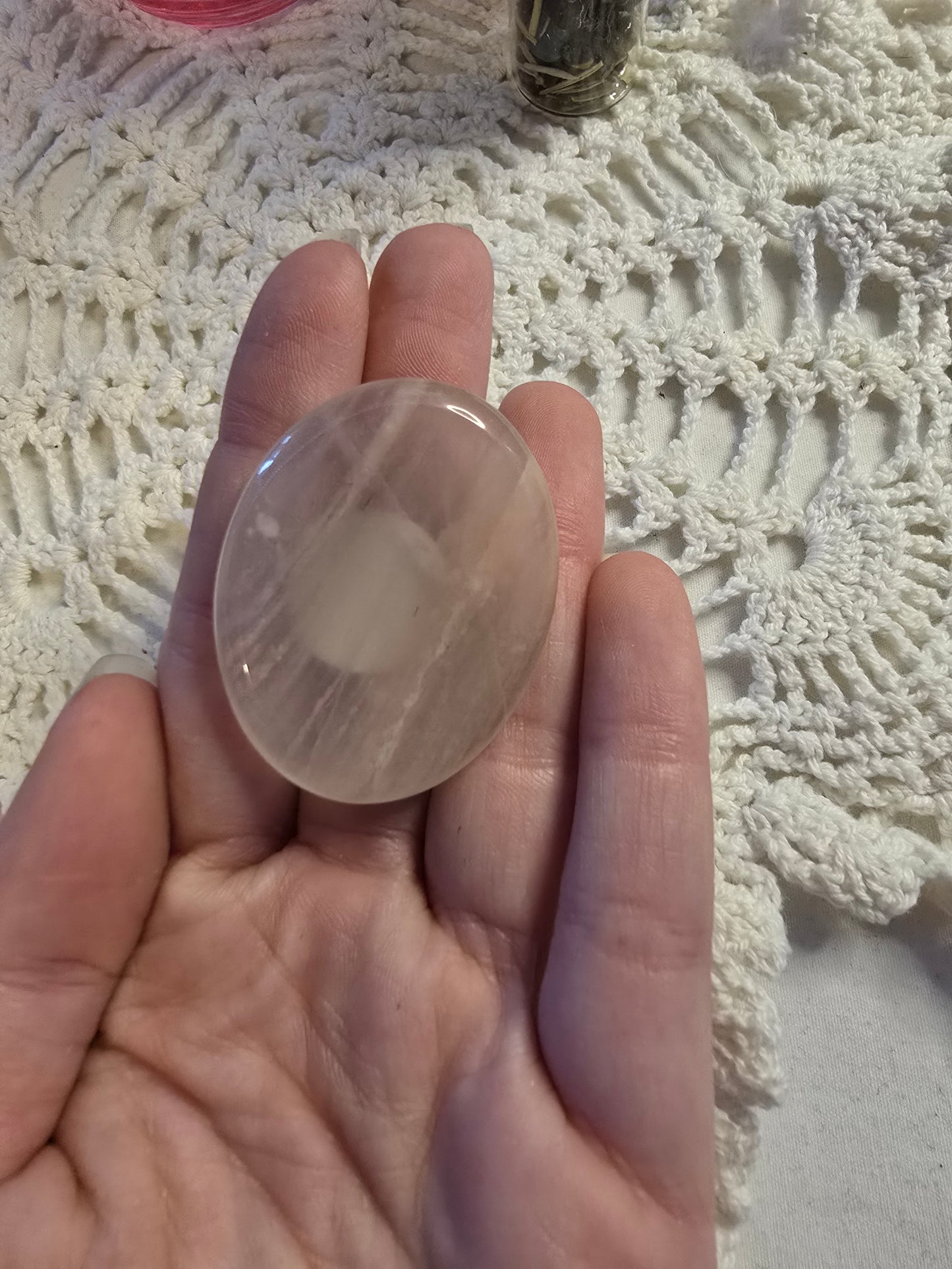 Rose Quartz Worrystone
