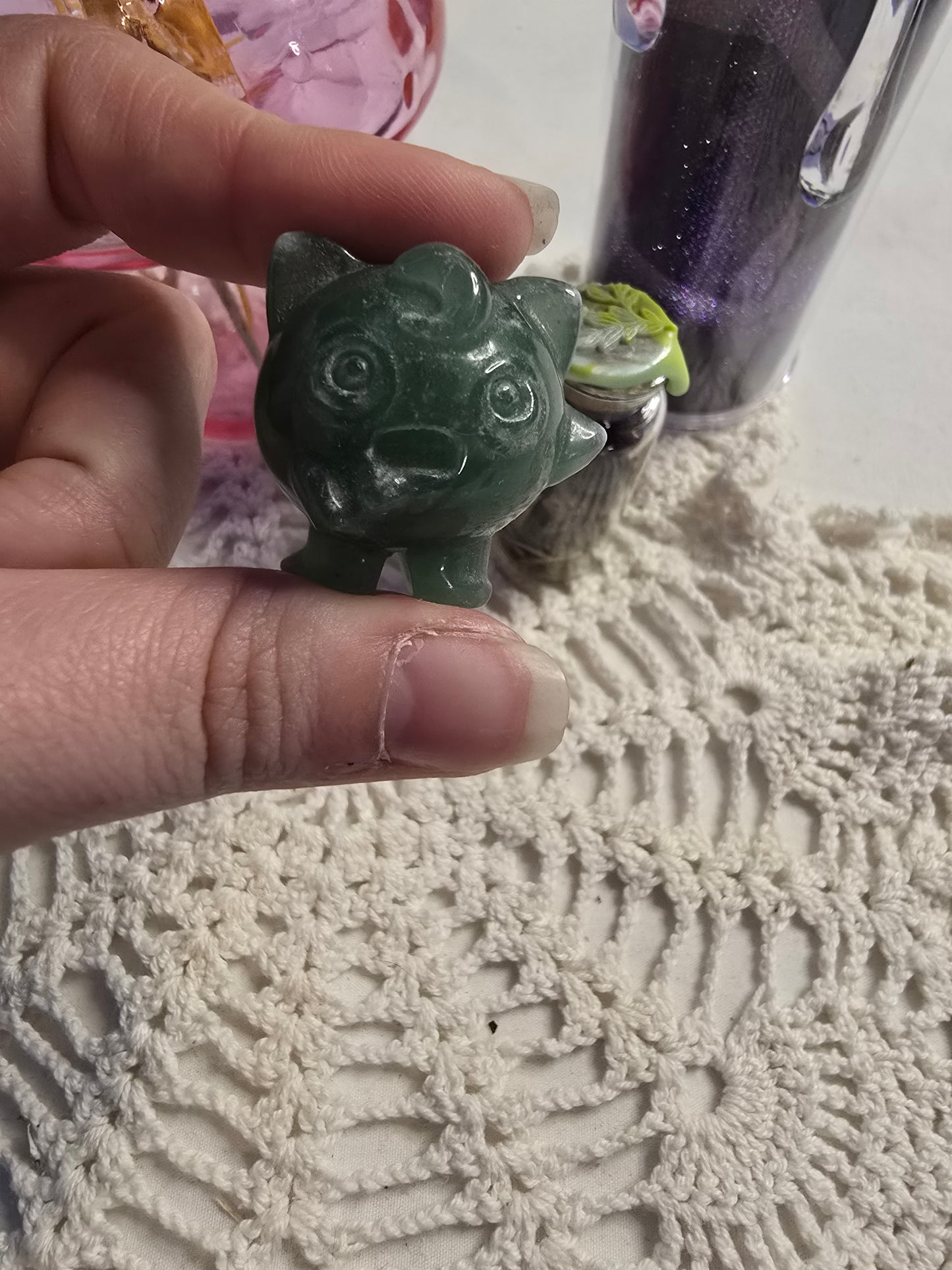 Green Aventurine Jigglypuff