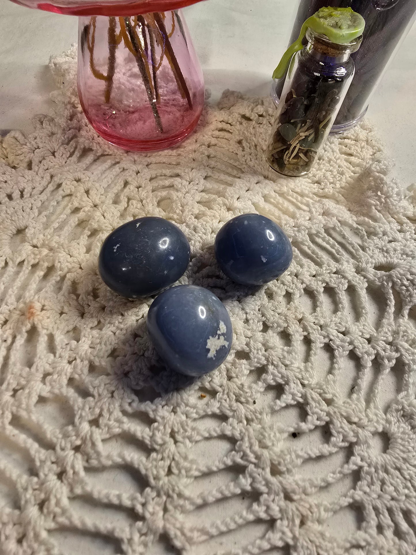 Angelite Tumbles