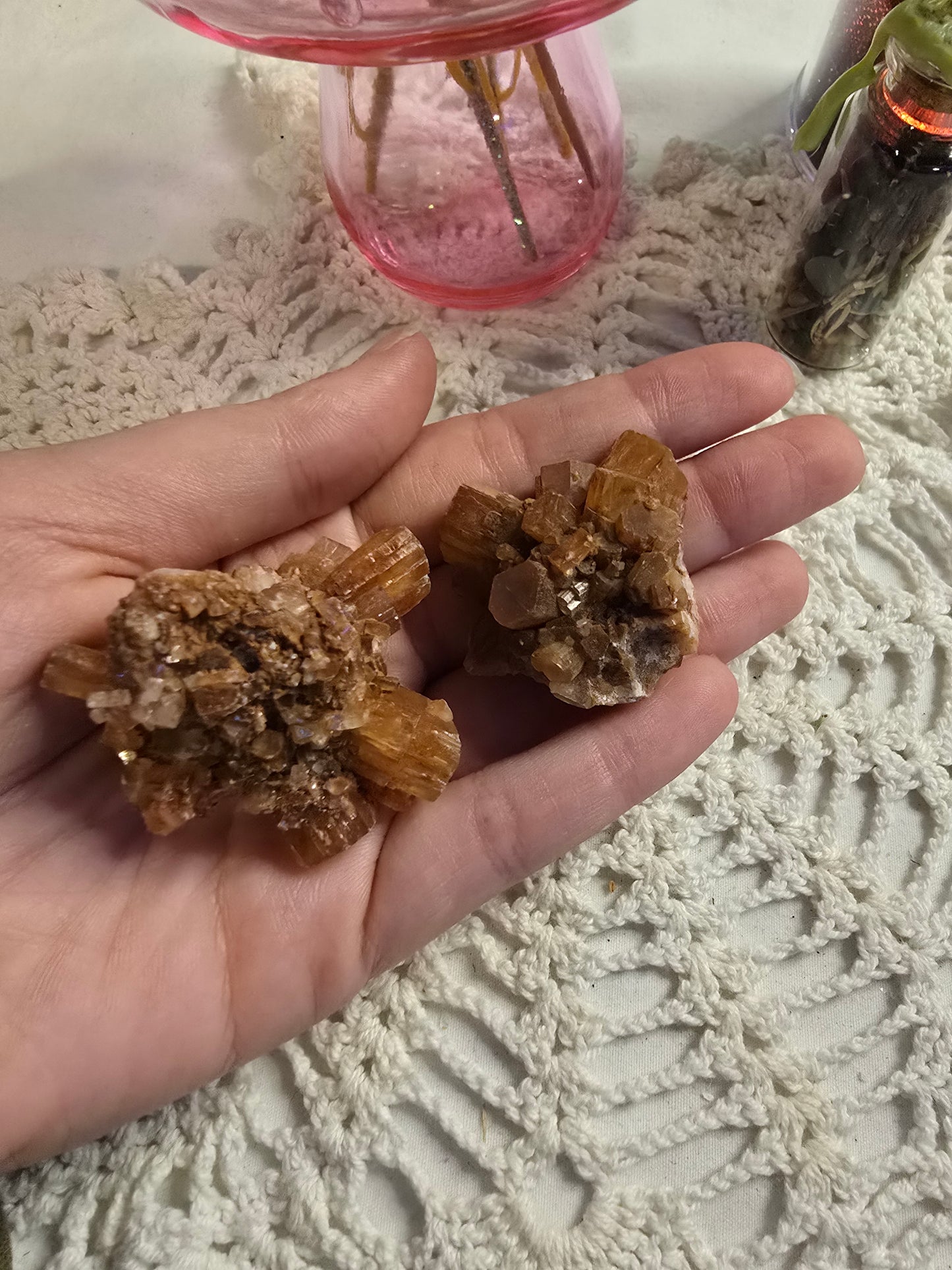 Aragonite Clusters