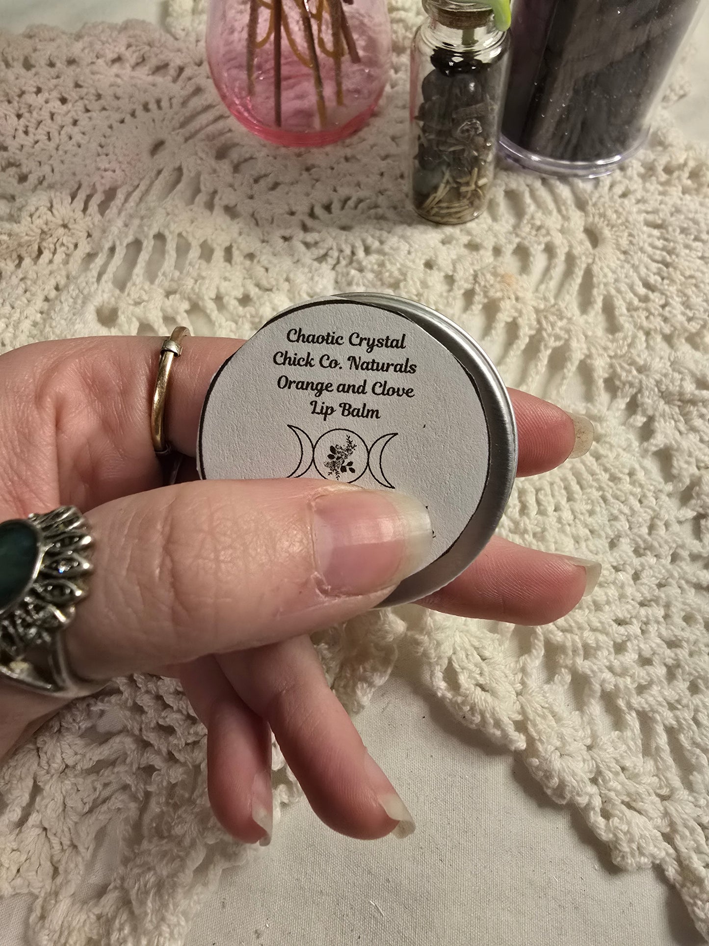 Orange and Clove Lip Balm