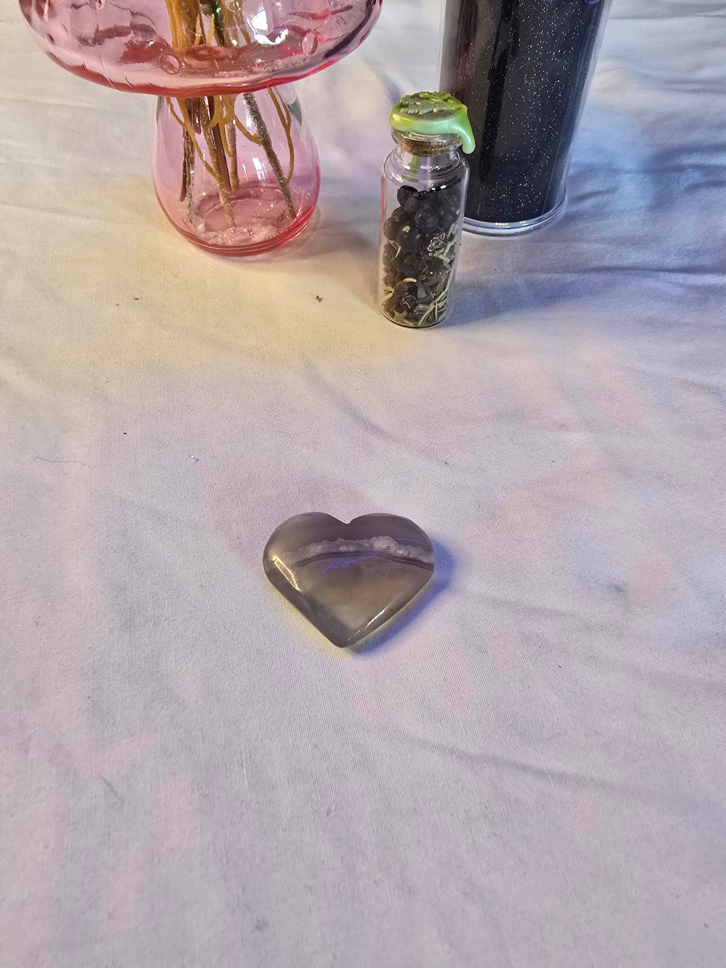 Fluorite Heart