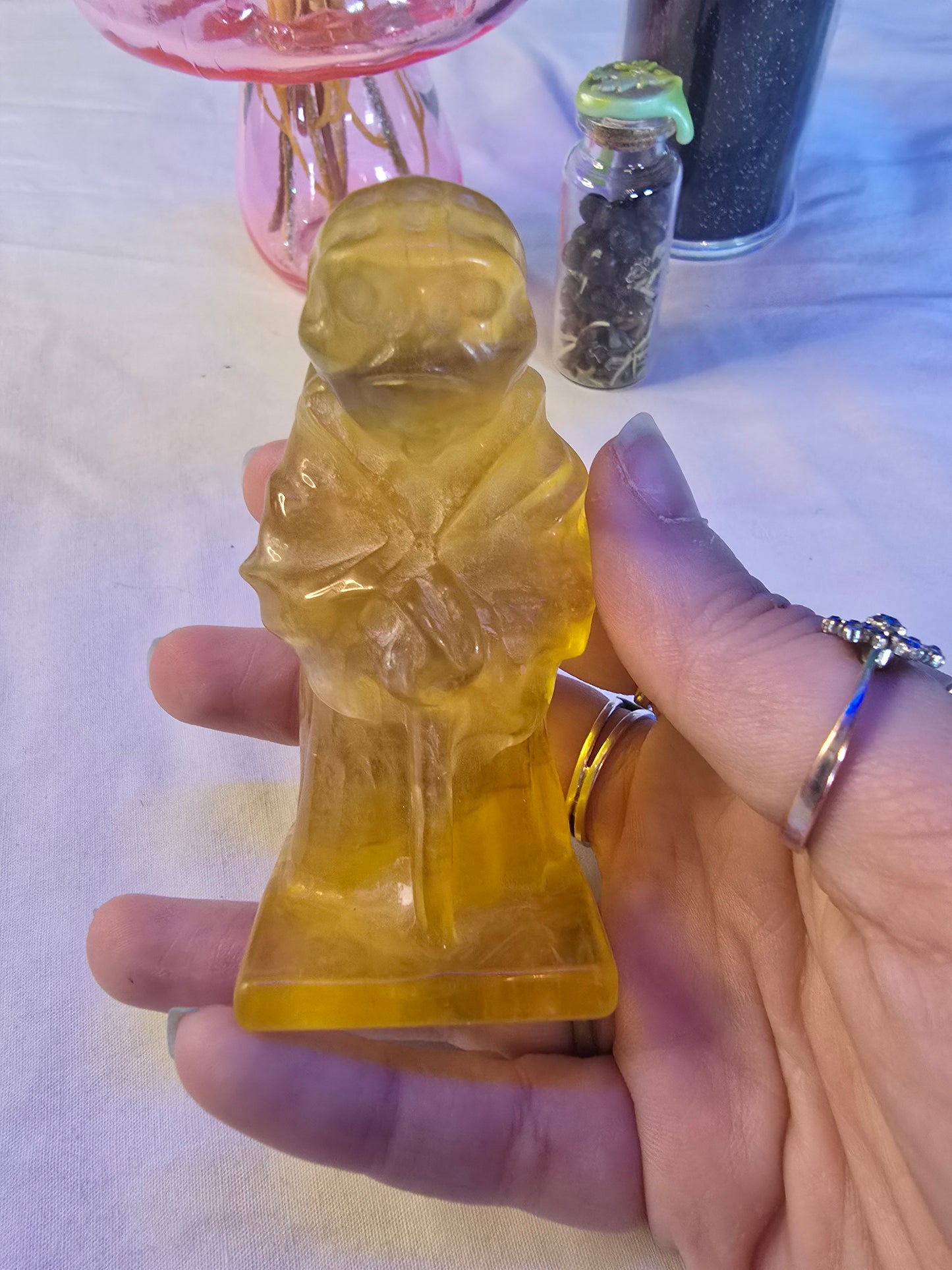 Fluorite E.T. Inspired Alien