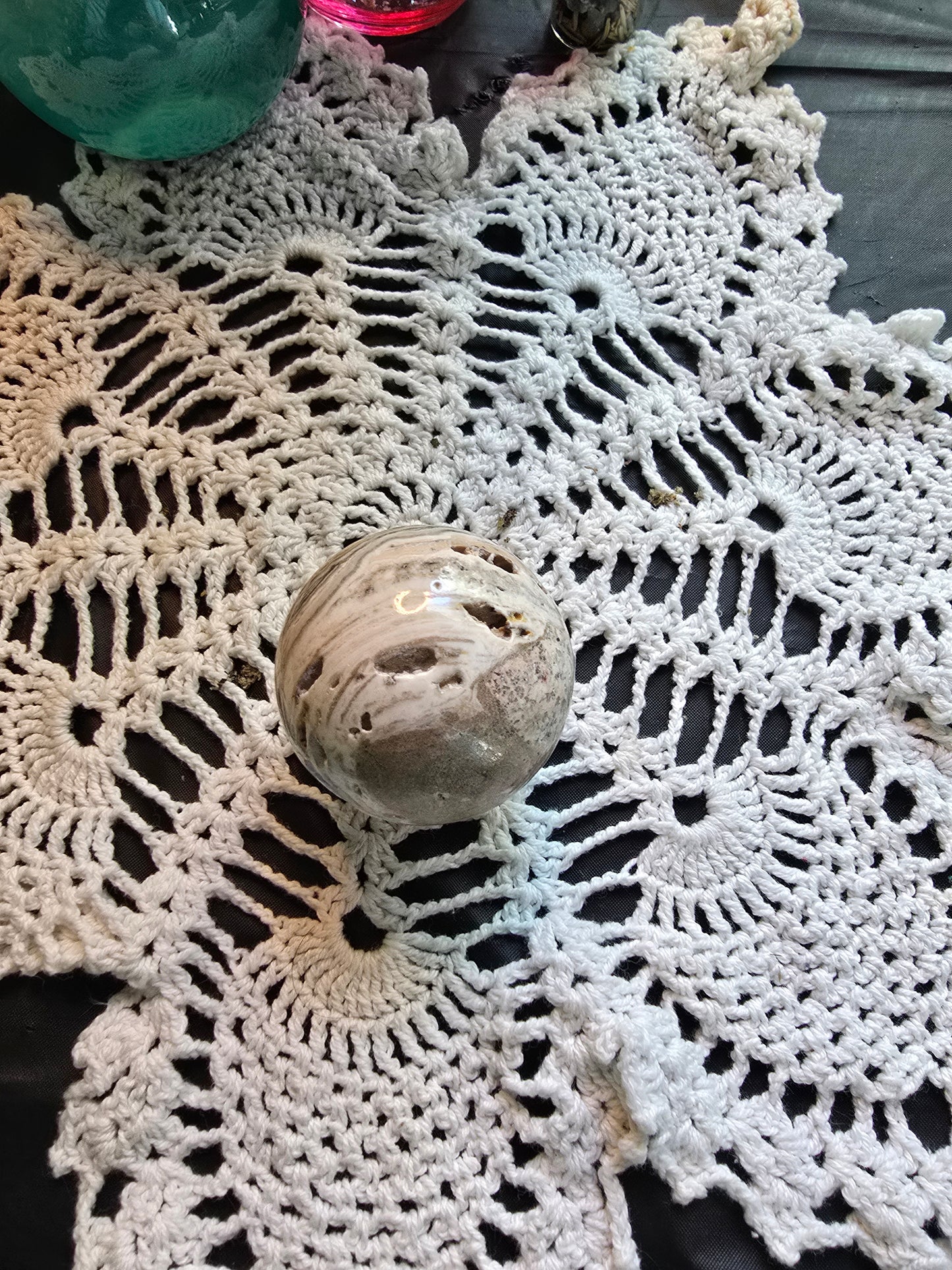 Bumblebee Jasper Sphere