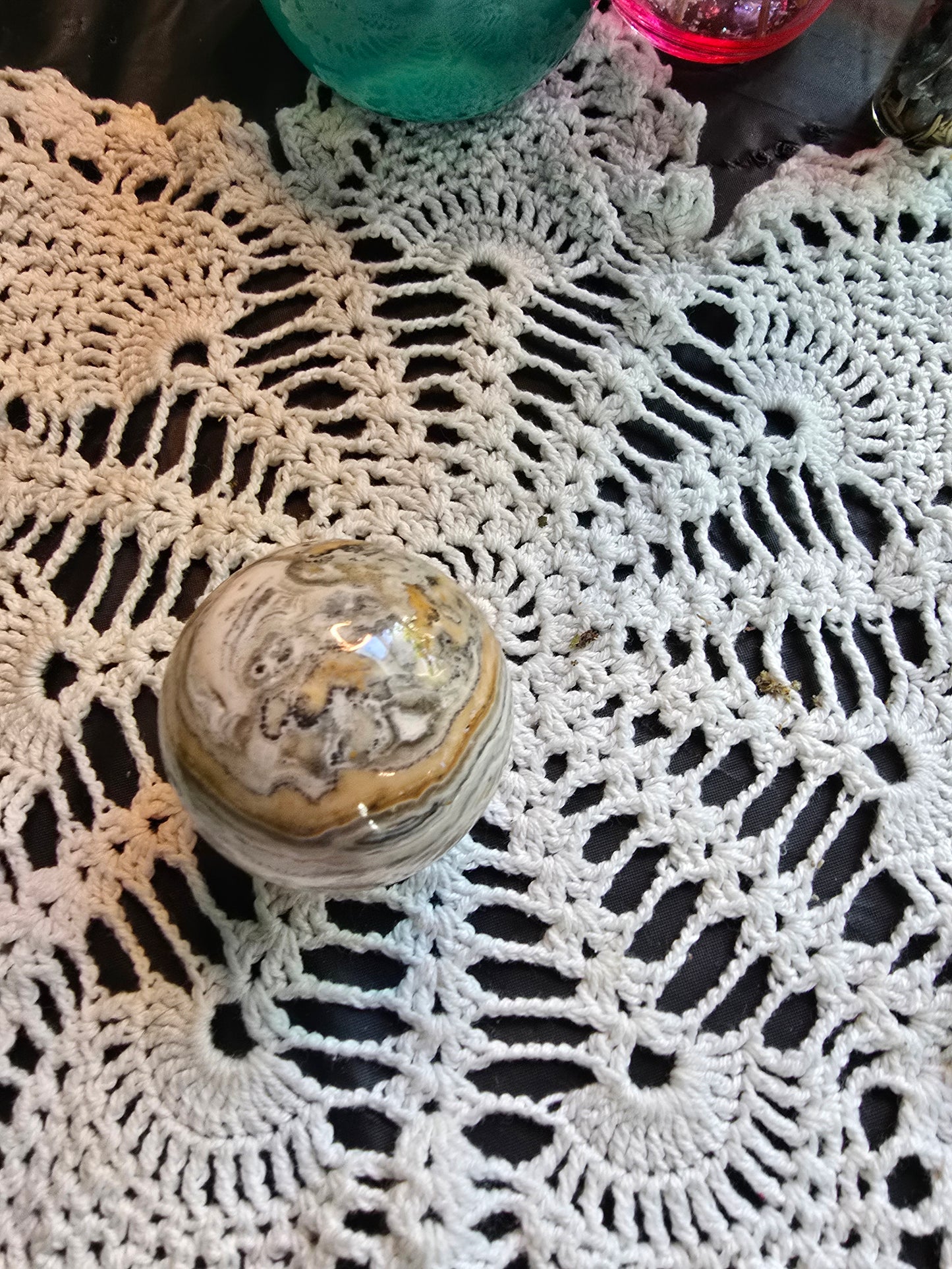 Bumblebee Jasper Sphere