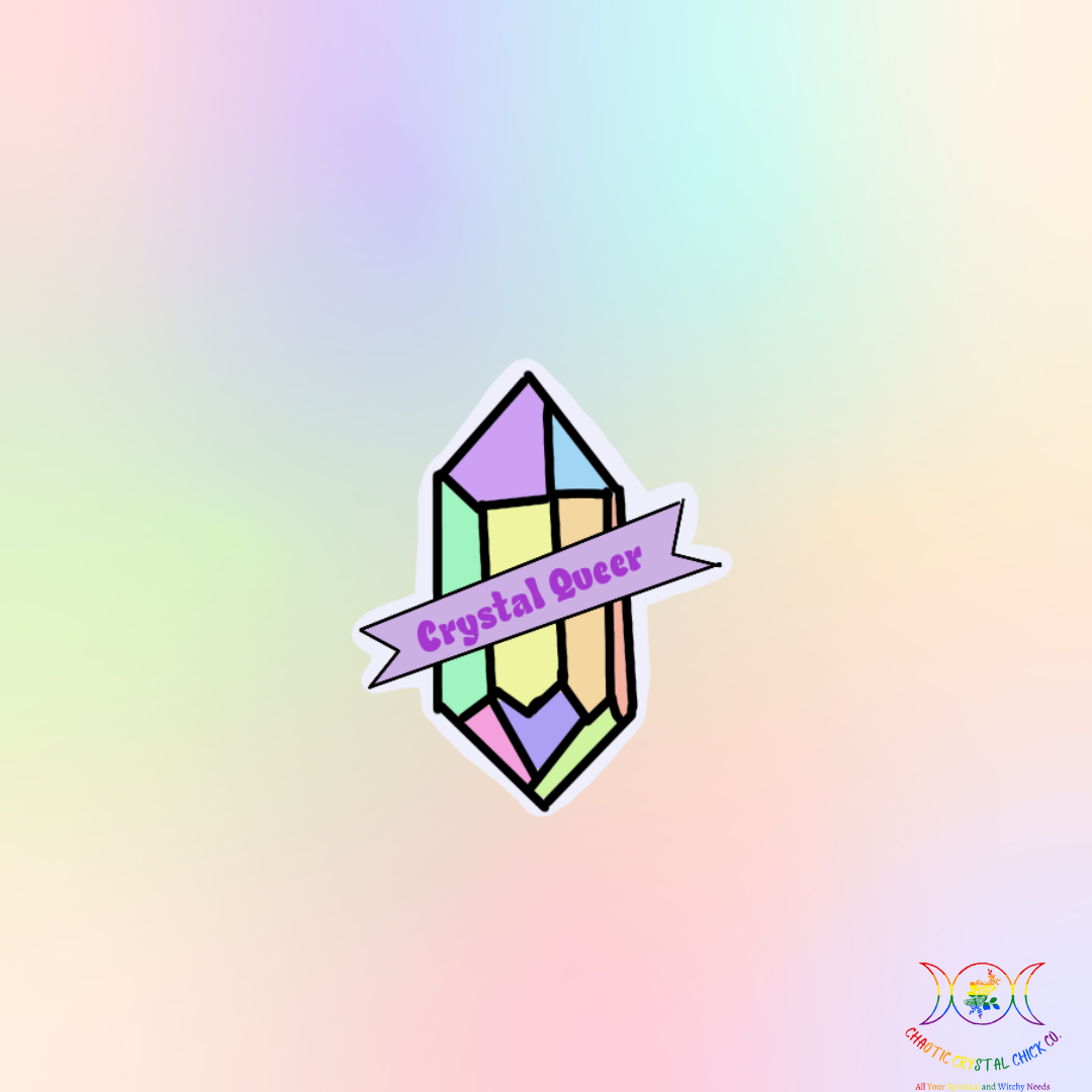Crystal Queer Sticker