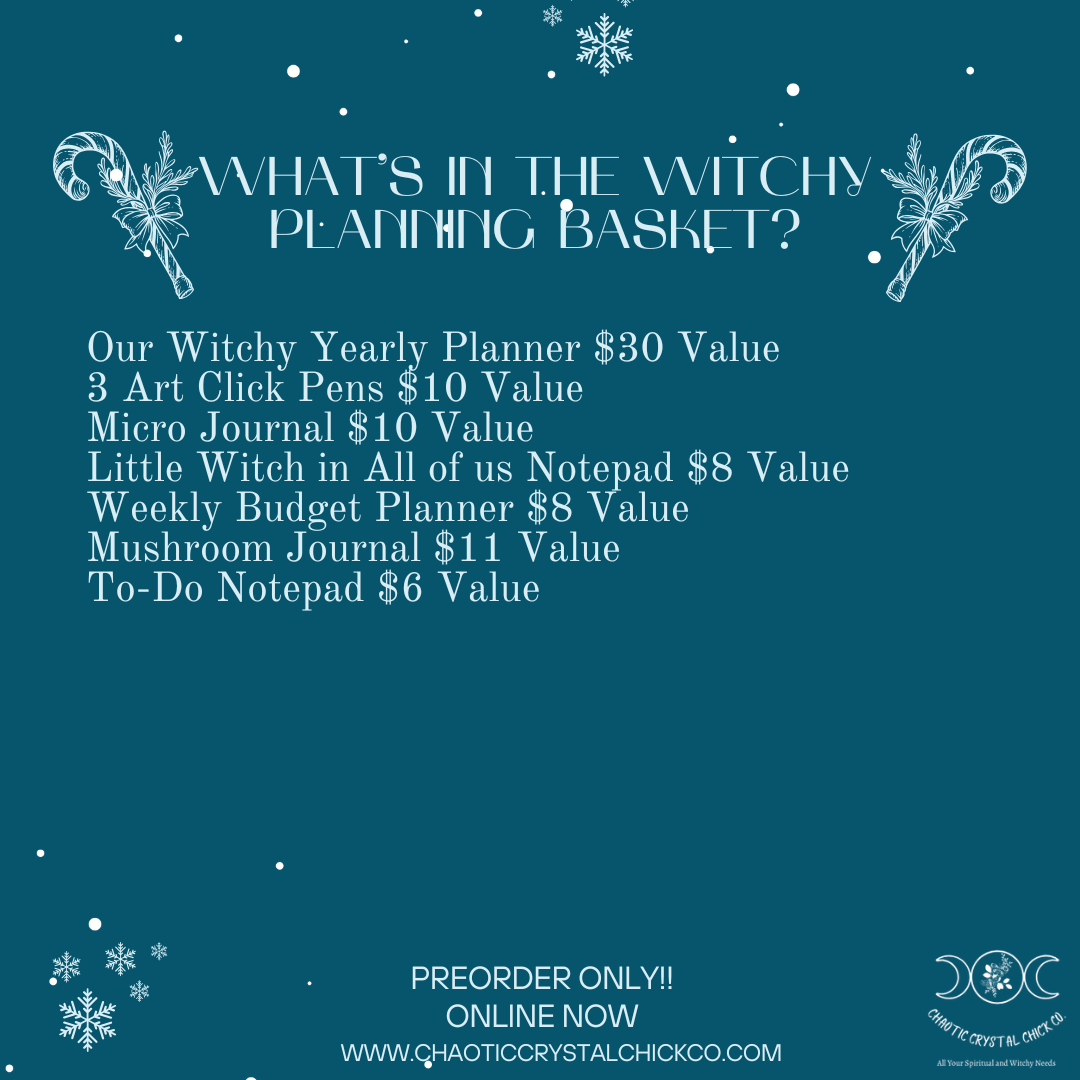 Witchy Planning Kit Basket Preorder