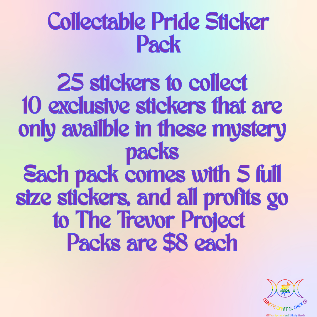 Mystery Pride Collectable Sticker Pack