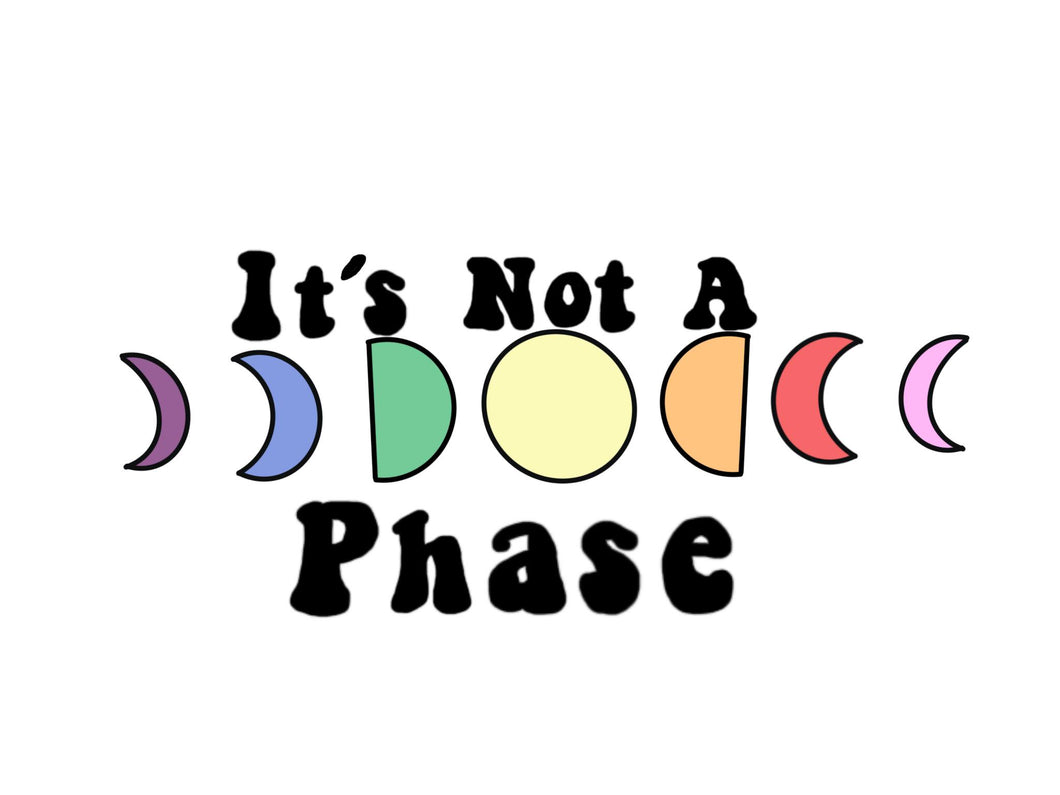 It's Not a Phase Pride Tshirt