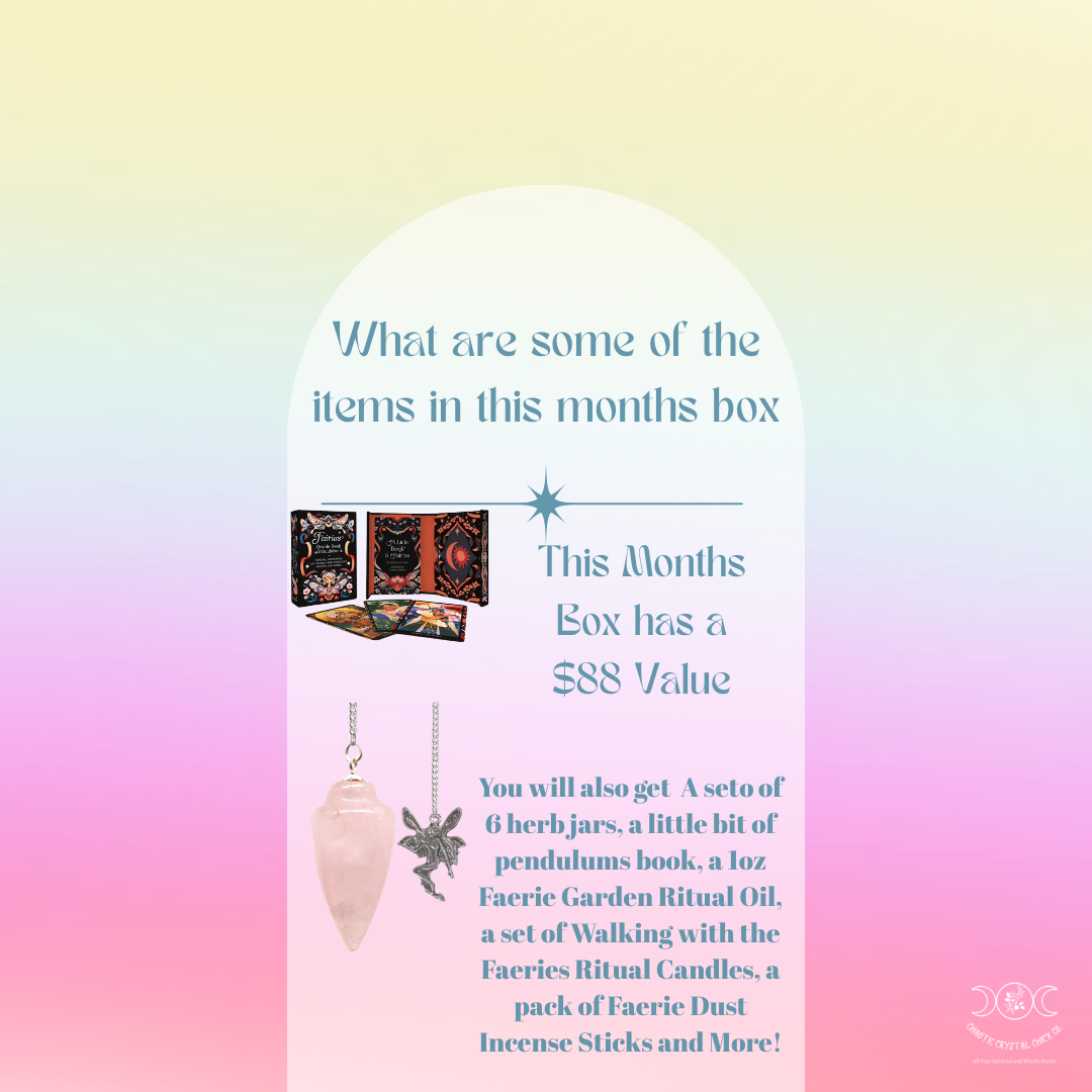 Monthly Witchy Subscription Elle's Vault January 2026