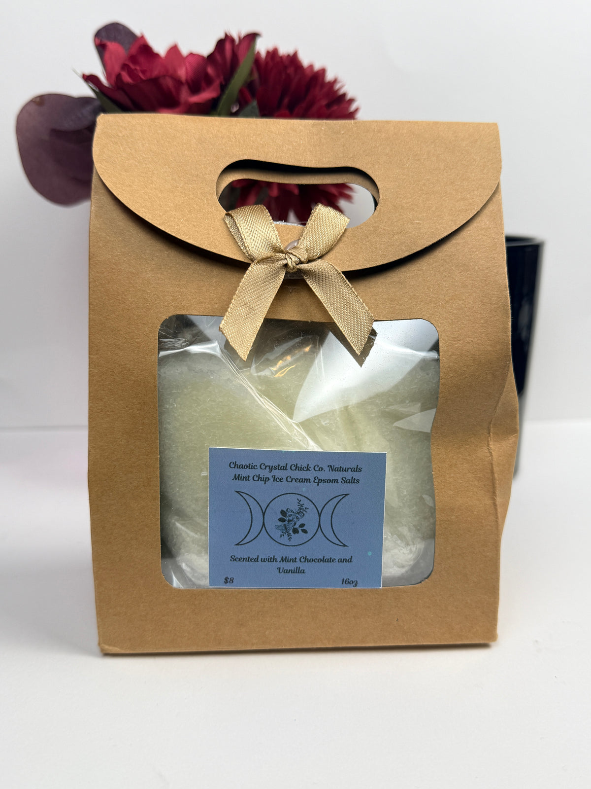 Mint Chip Ice Cream Epsom Salt Bath Soak