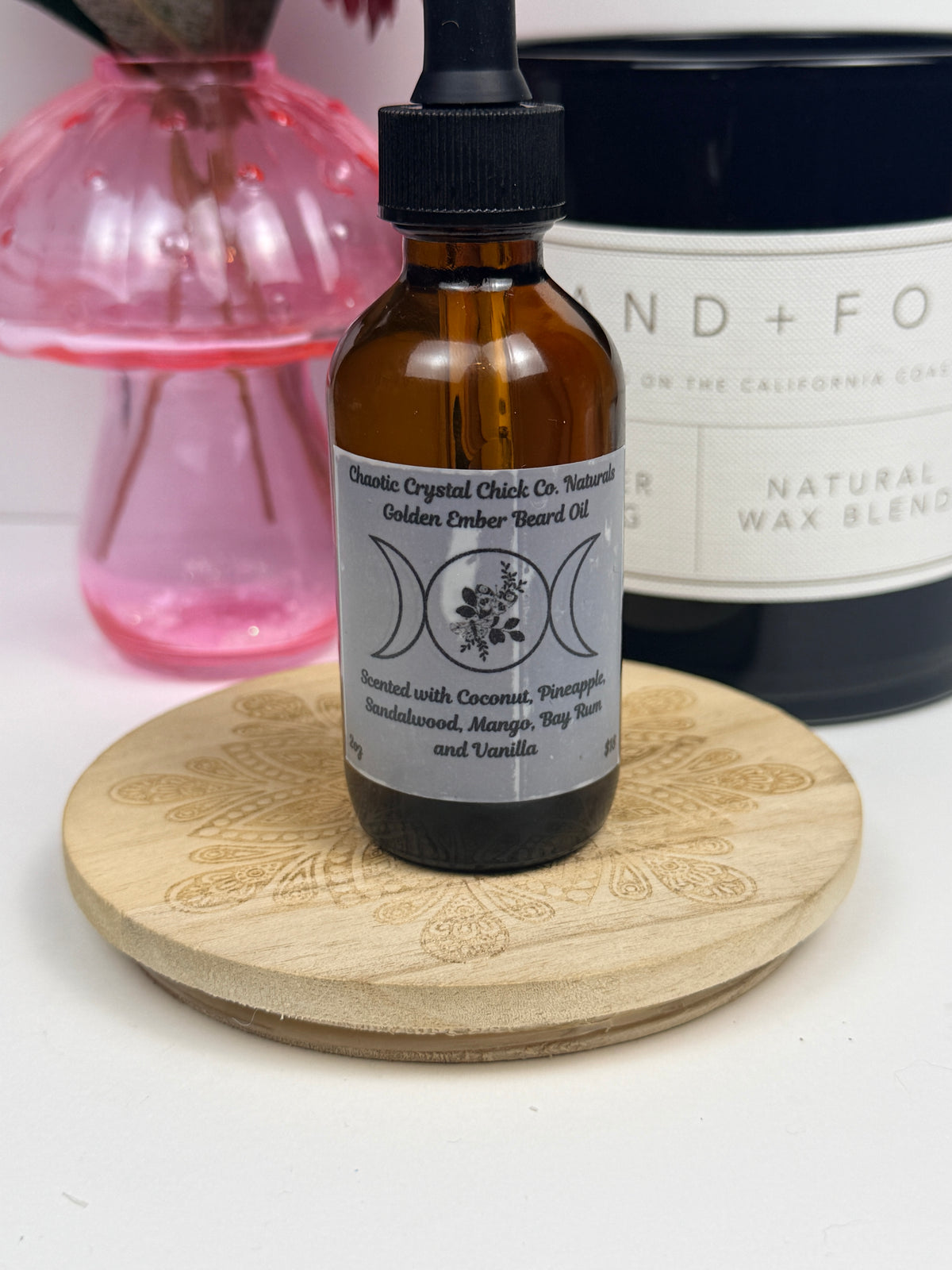 2oz Golden Ember Beard Oil