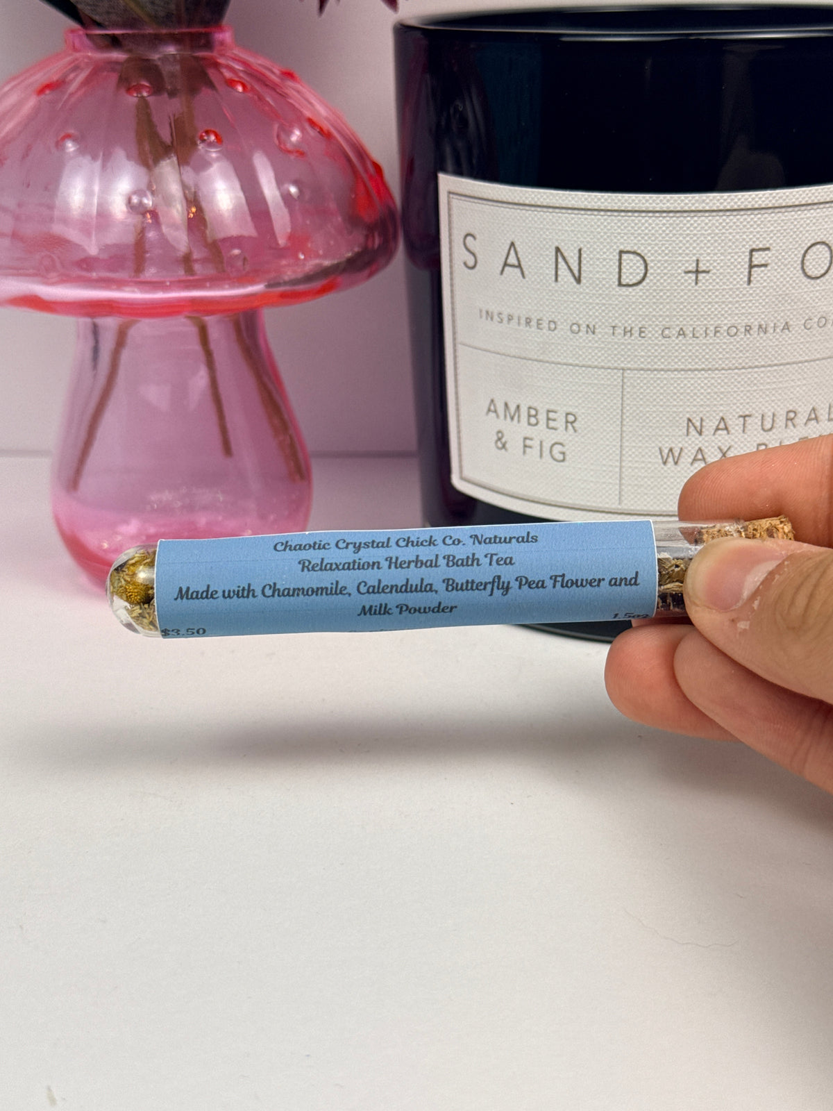 Relaxation Herbal Bath Tea Vial