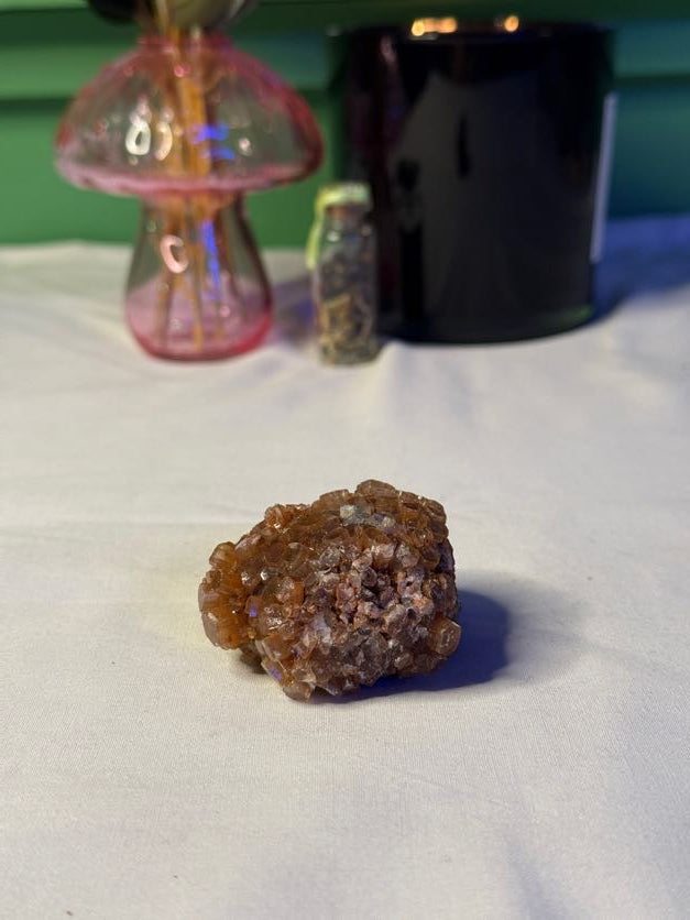 Large Aragonite Clusters