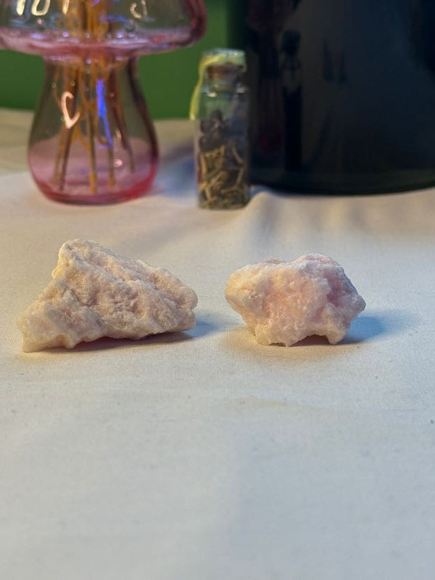 Pink Aragonite Raw