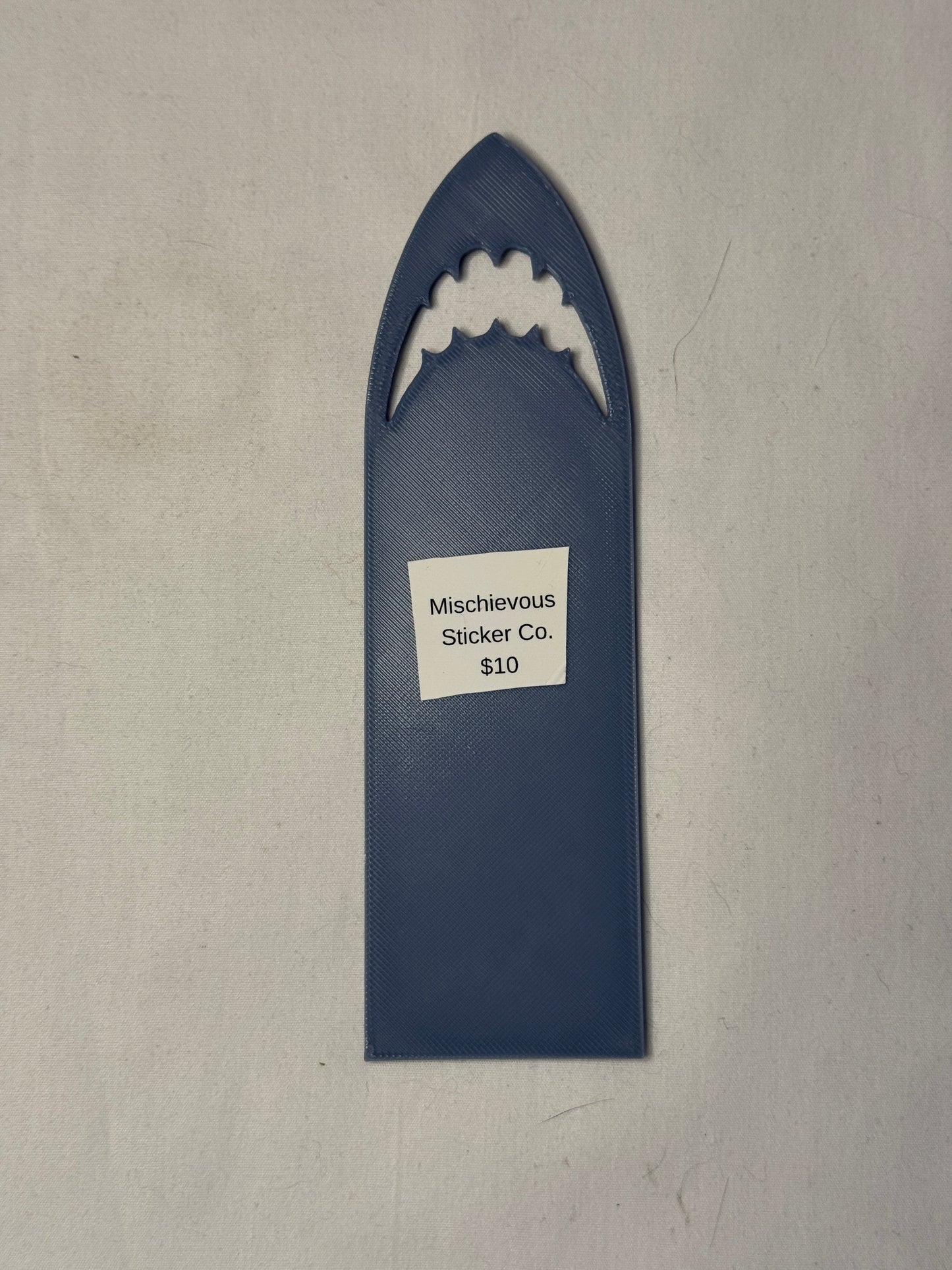 Plastic Shark Bookmark