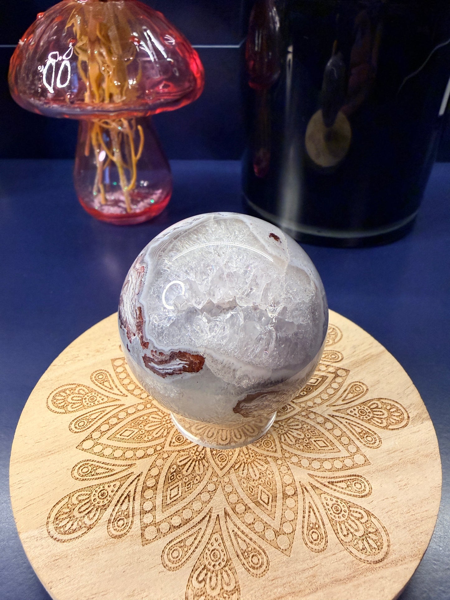 Moss Agate Sphere