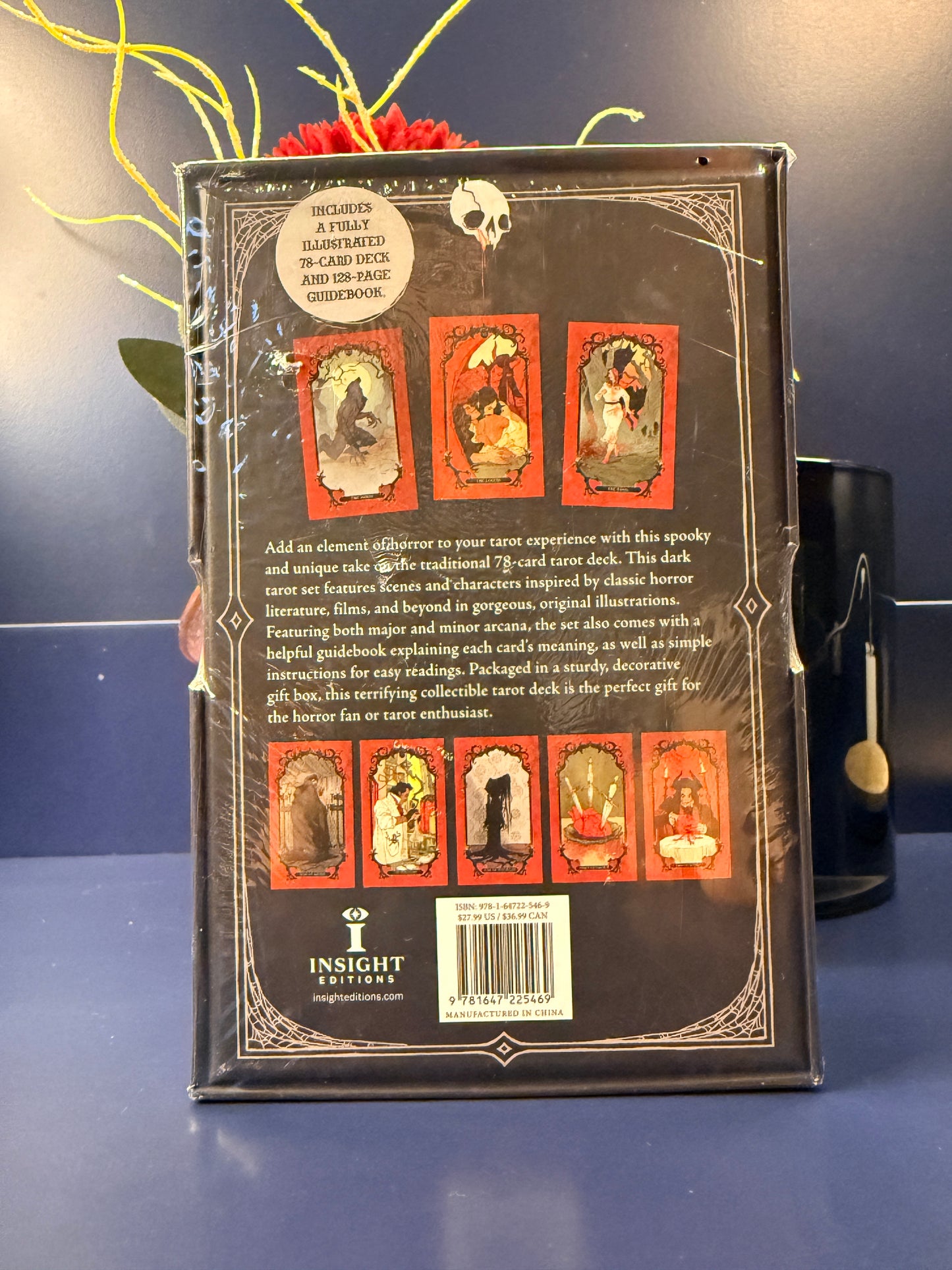 Horror Tarot Deck and Guidebook