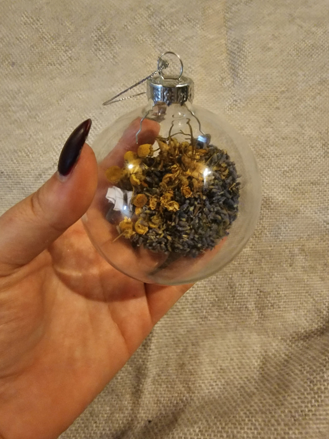 Peace Witches Ball Ornament