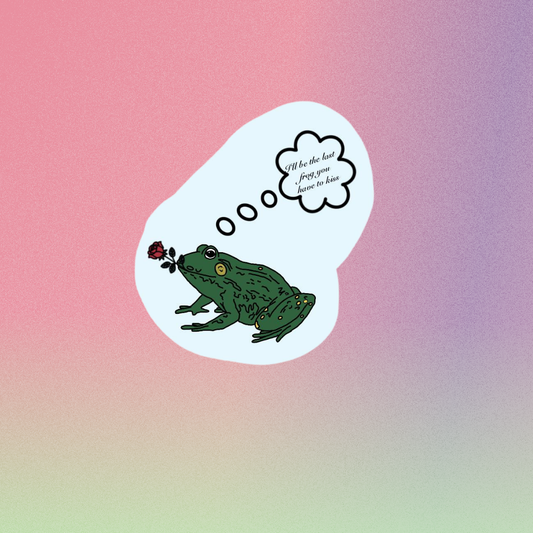 Pre-Order I'll be the Last Frog You Kiss Sticker