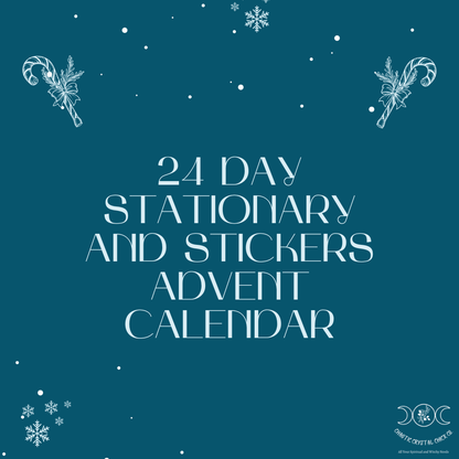 24 Day Stickers and Stationary Advent Calendar Preorder