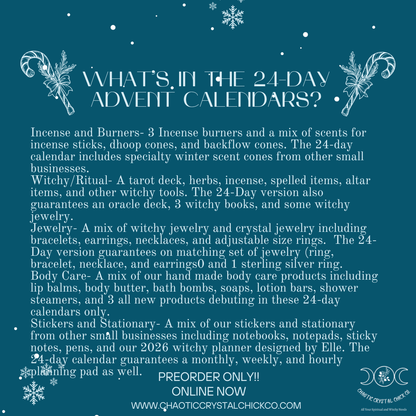 24 Day Stickers and Stationary Advent Calendar Preorder