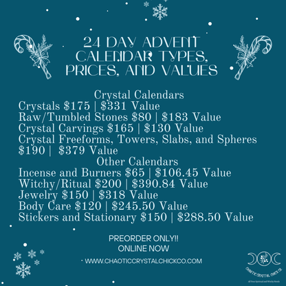 24 Day Stickers and Stationary Advent Calendar Preorder