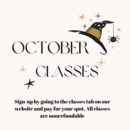 10/16 Spooky Candle Making Class