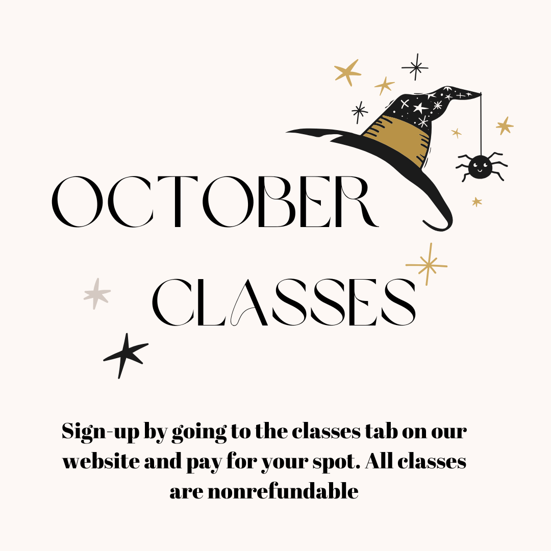 10/17 Apothecary Bottle Making Class