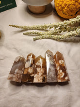 Load image into Gallery viewer, Flower Agate Towers
