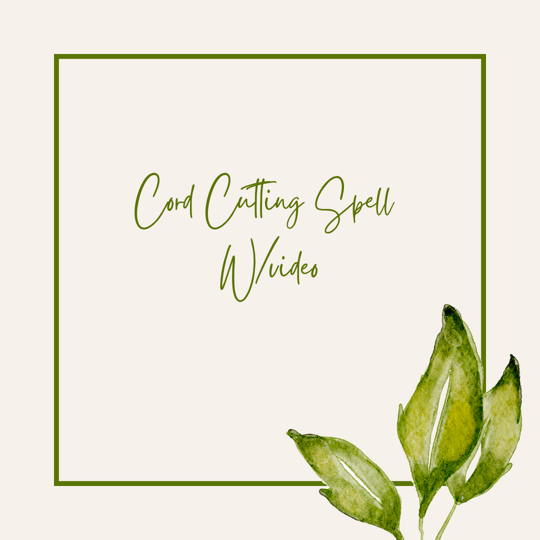 Cord Cutting Spell