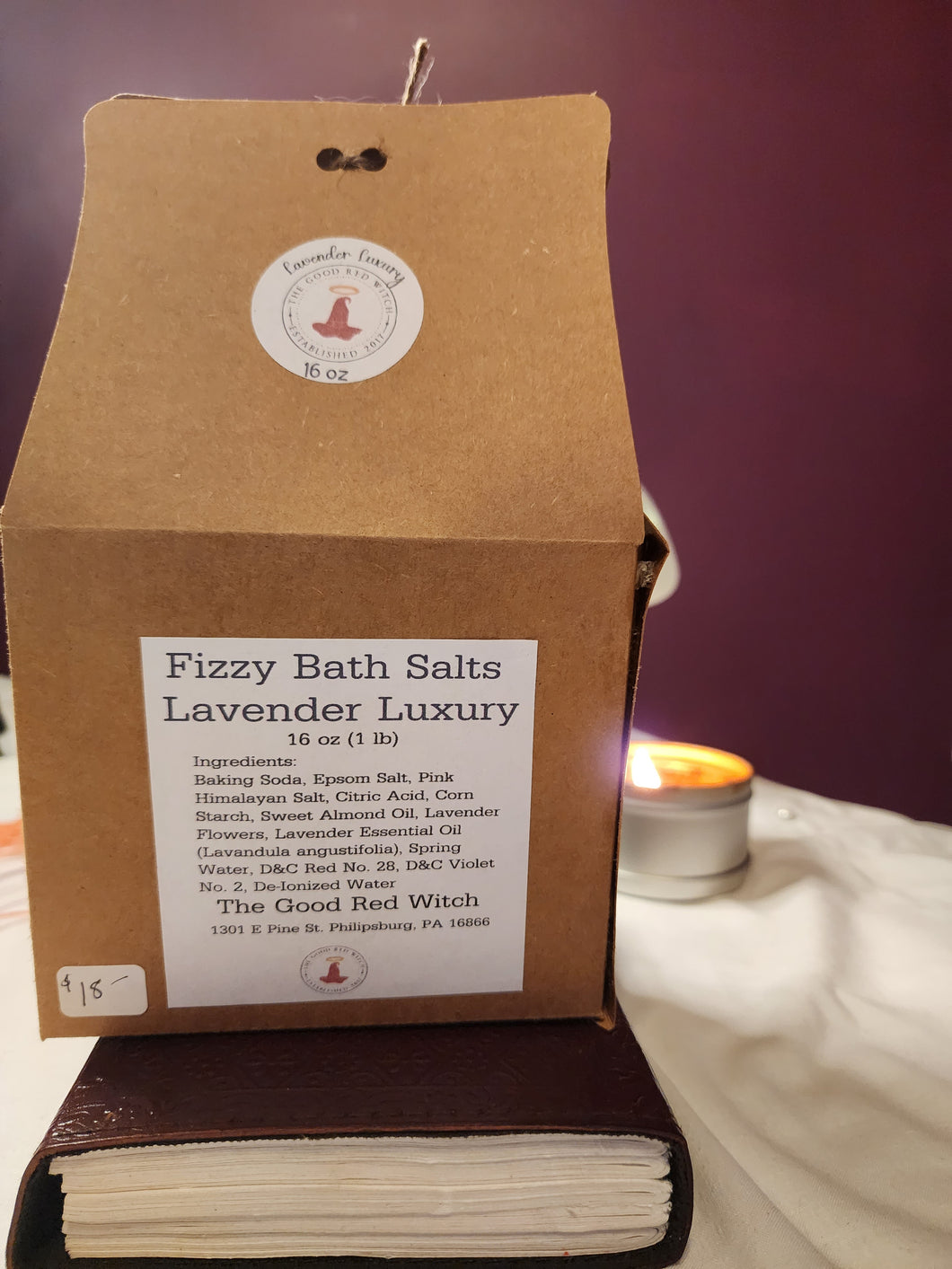 Fizzy Lavender Luxury Bath Salts
