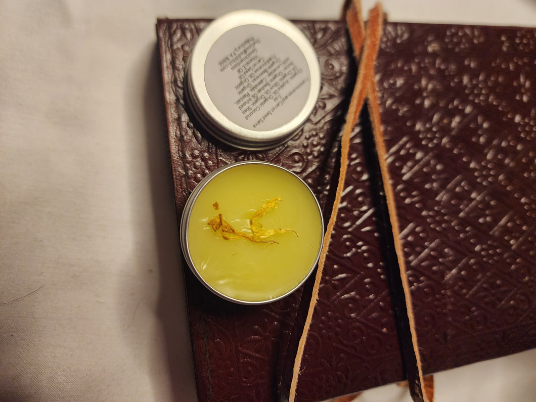 Frankincense and Carrot Seed Salve