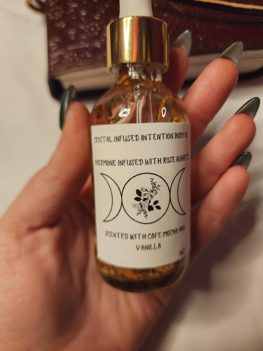 Pheremone Crystal Infused Body Oil