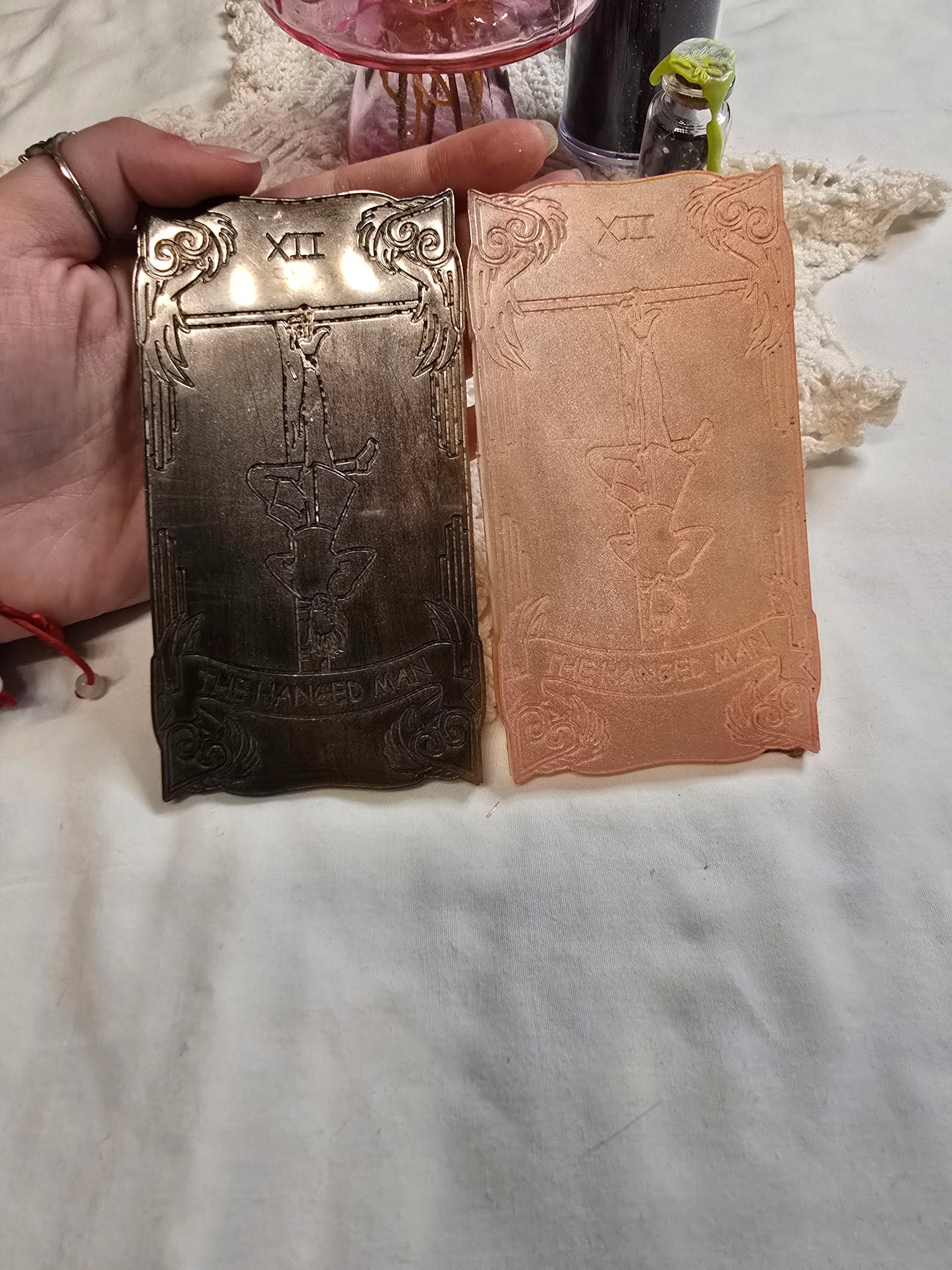 Resin Tarot Card Altar Decor The Hanged Man
