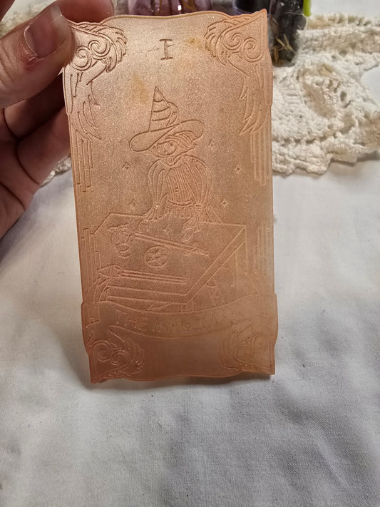 Resin Tarot Card Altar Decor The Magician