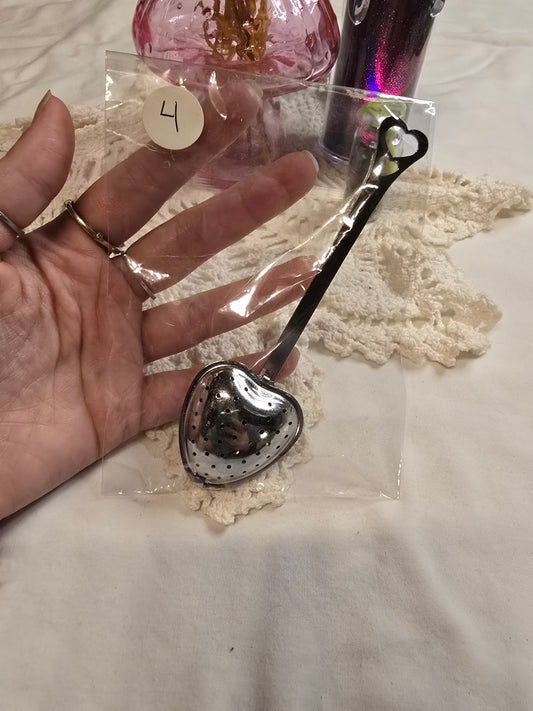 Heart Shaped Loose Leaf Tea Spoon