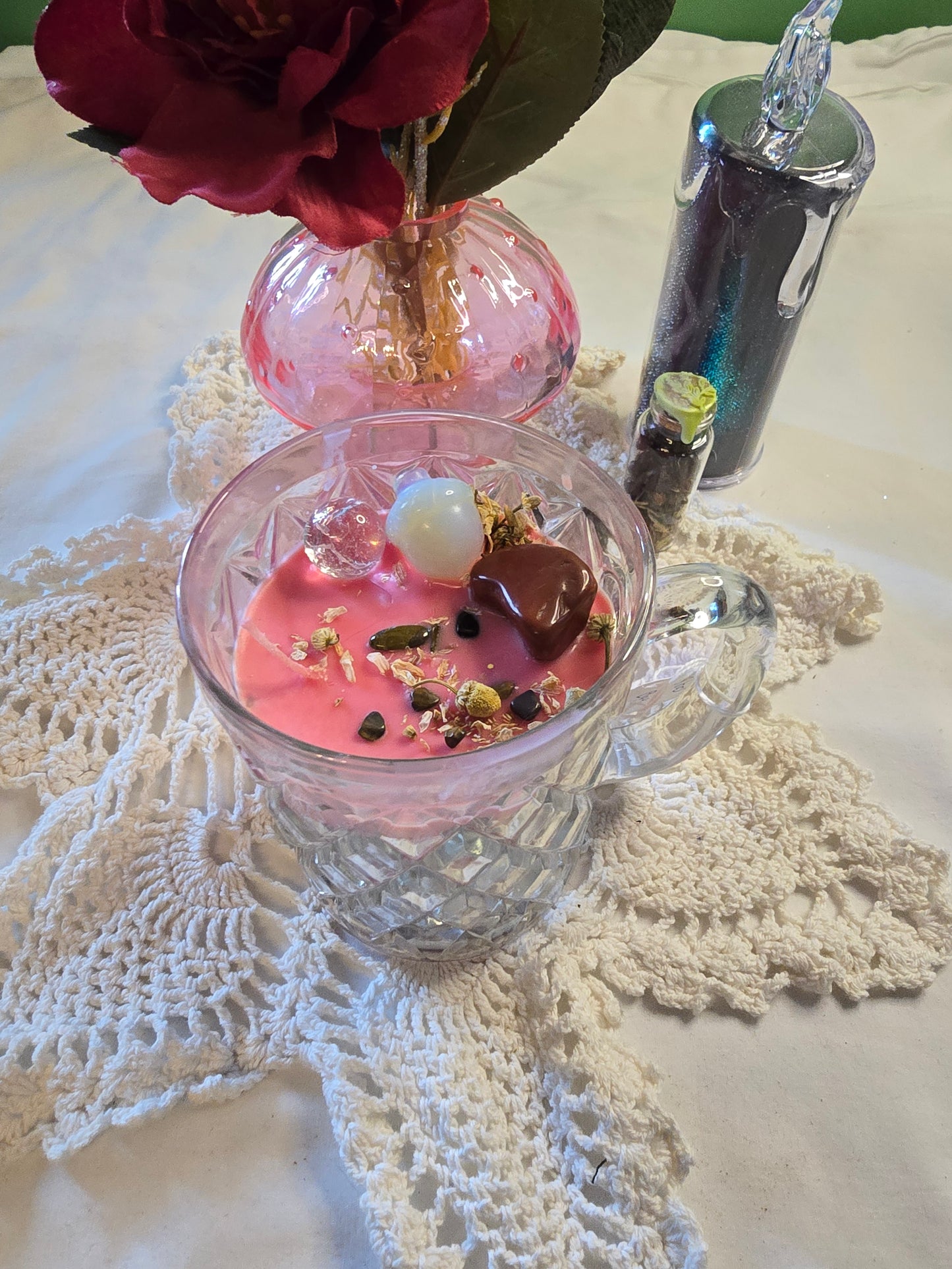 Diamond Glass Mug Blood Bag