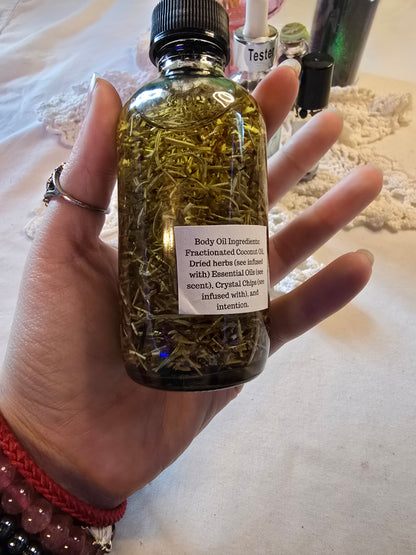 Il Malocchio Crystal Infused Body Oil