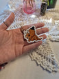 Dino with Top Hate Sticker