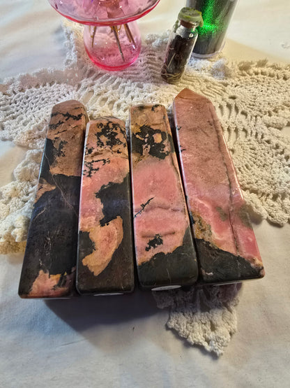 Rhodonite Towers