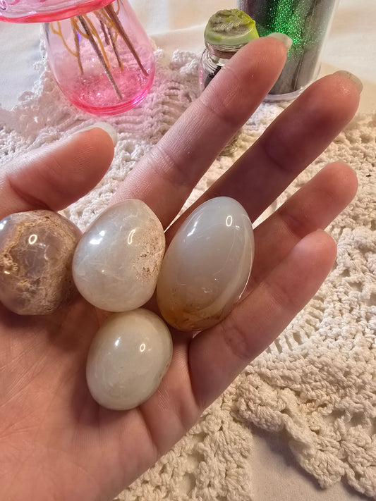 Flower Agate Tumbles